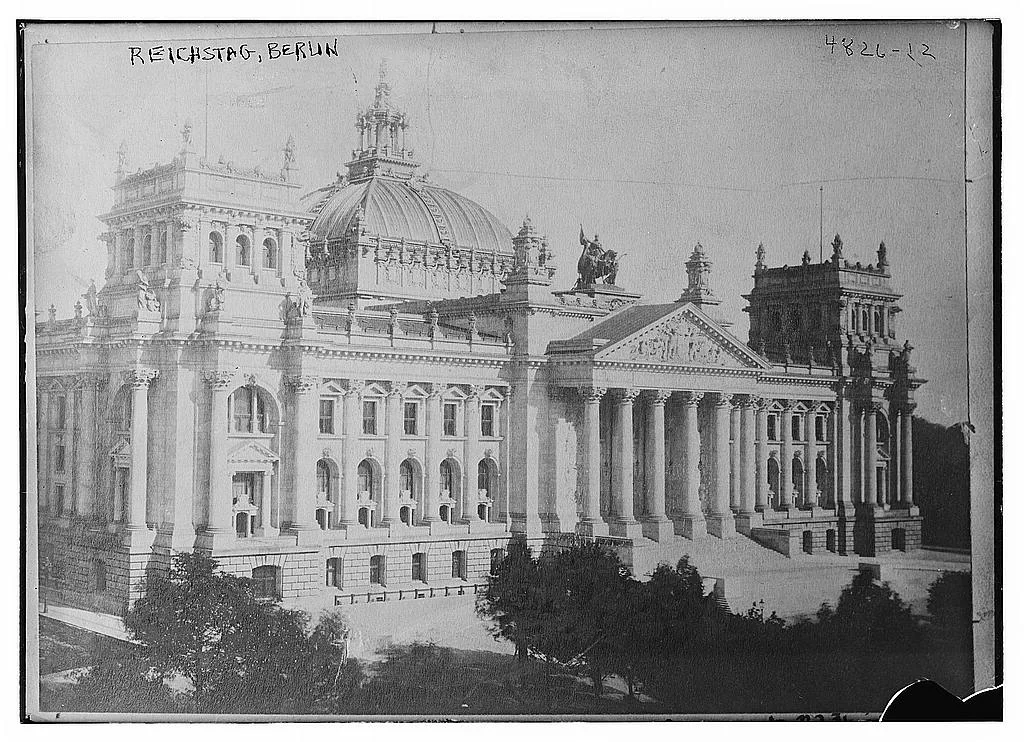 Reichstag, Berlin, ca. 1915-1920