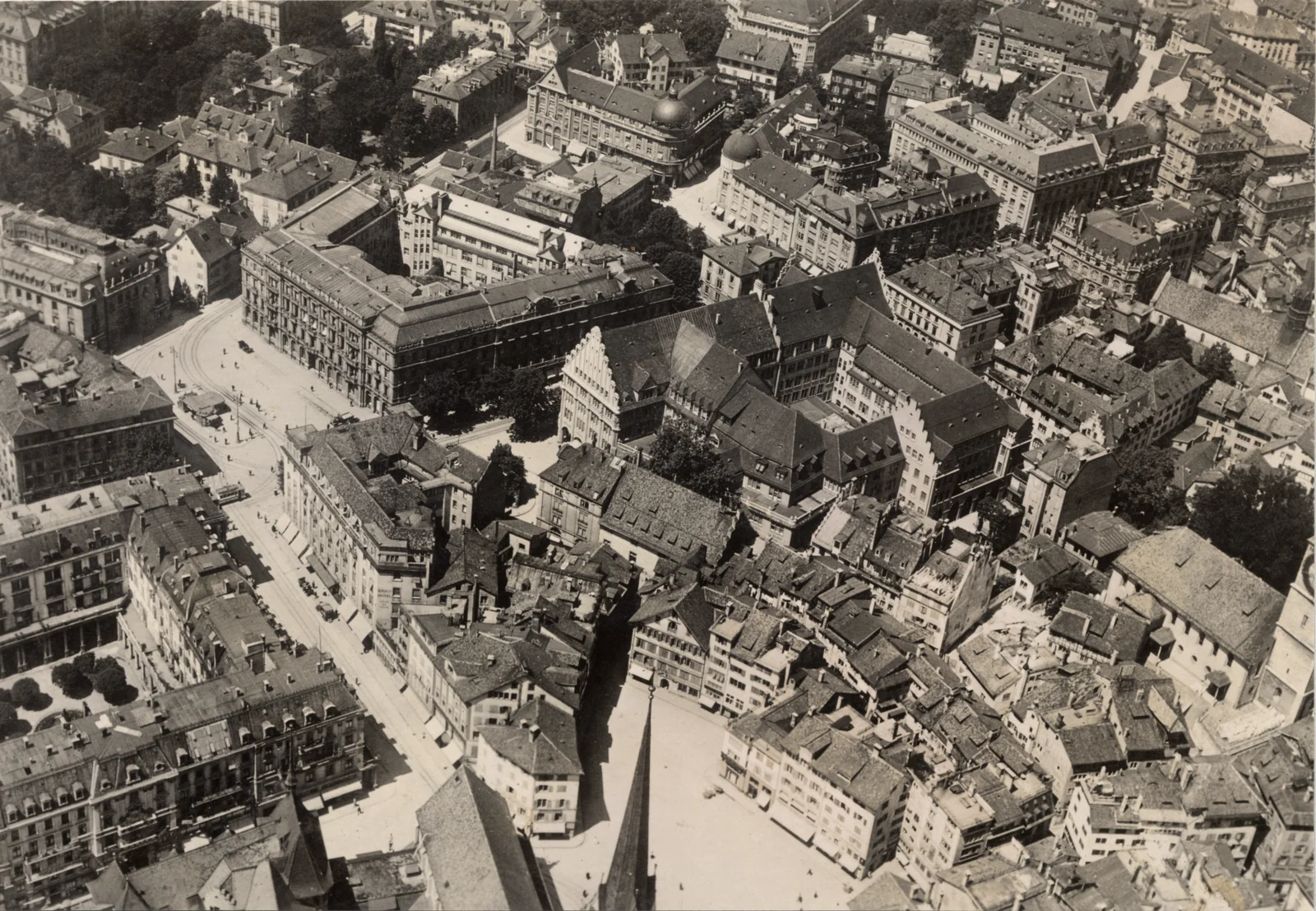 Blick auf den Paradeplatz, vor 1920